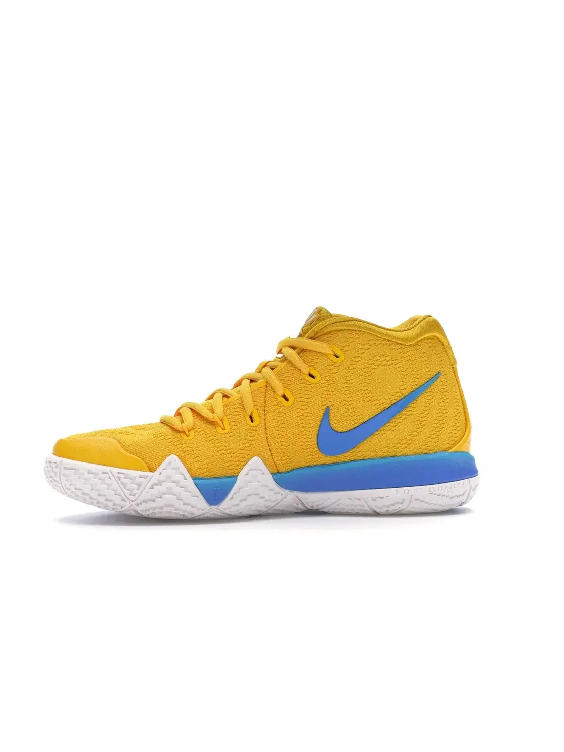 Детские кроссовки для мальчиков с длинным шнурком Nike Kyrie 4 Kix — изображение 3 из 4, мульти