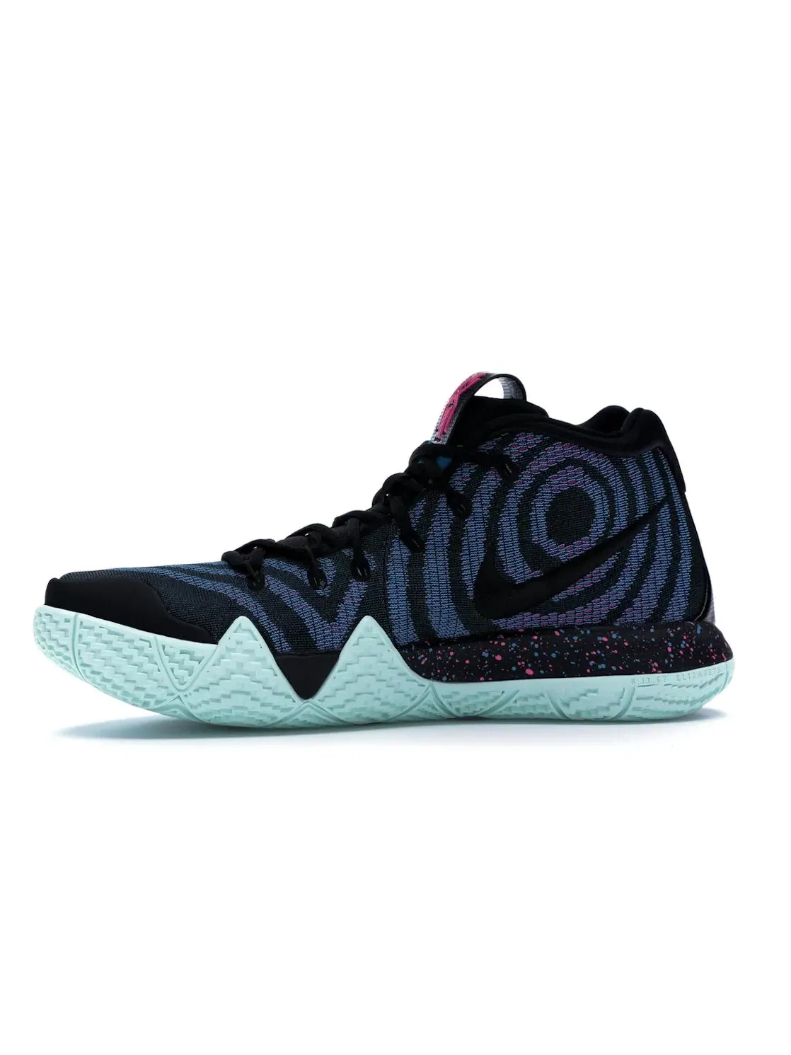 Мужские кроссовки для баскетбола Nike Kyrie 4 — изображение 3 из 4, черный/черный