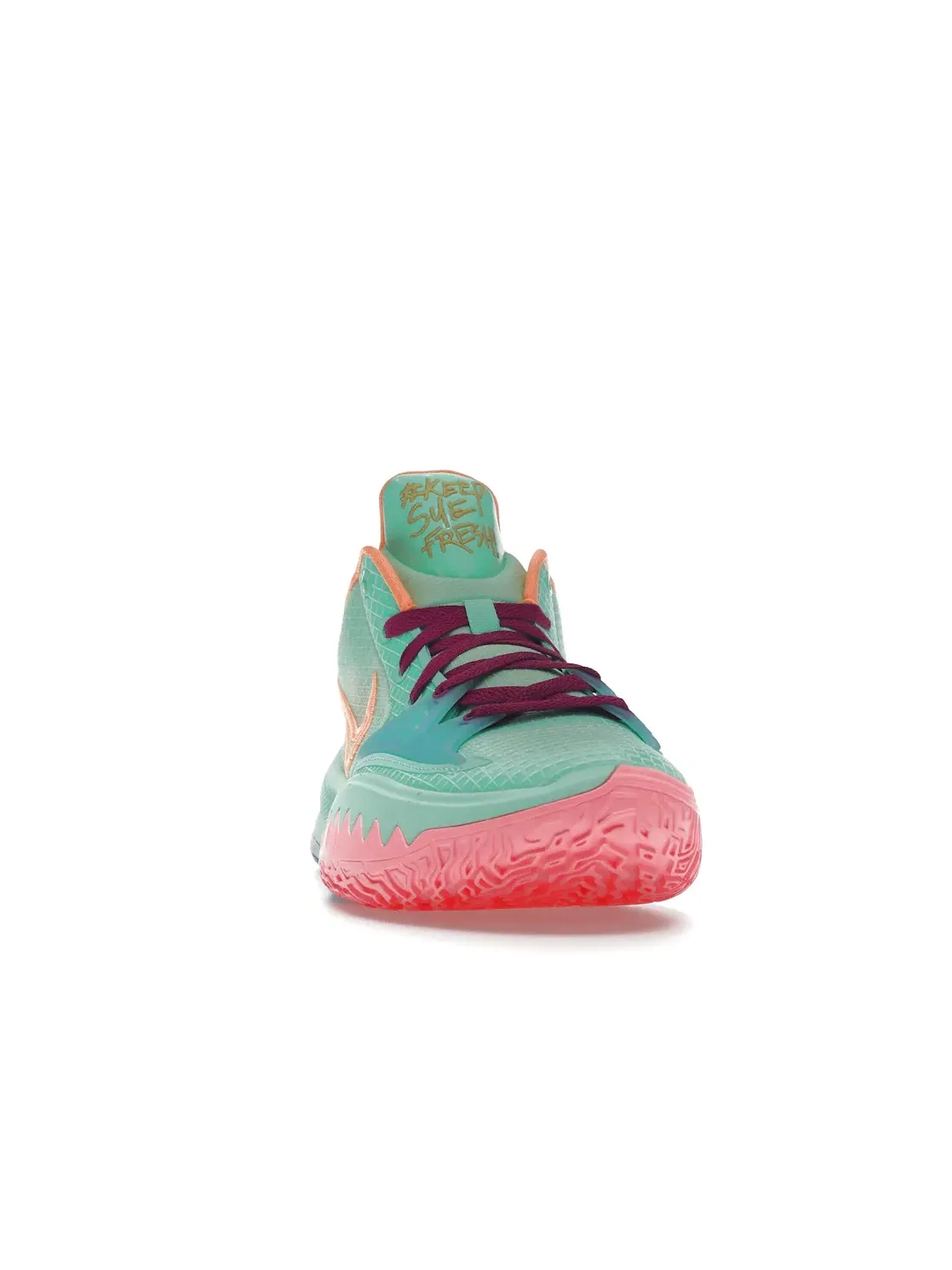 Мужские кроссовки с принтом Nike Kyrie 4 Low — изображение 2 из 4, зеленый/-синий
