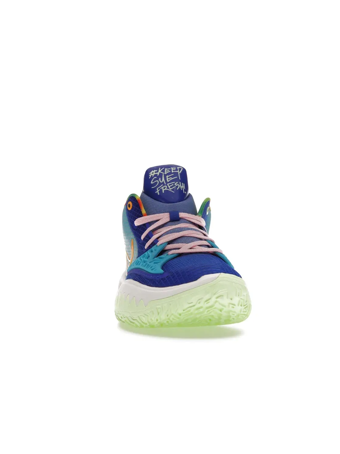 Мужские кроссовки с поддержкой Flywire Nike Kyrie 4 Low — изображение 2 из 4, синий///синий