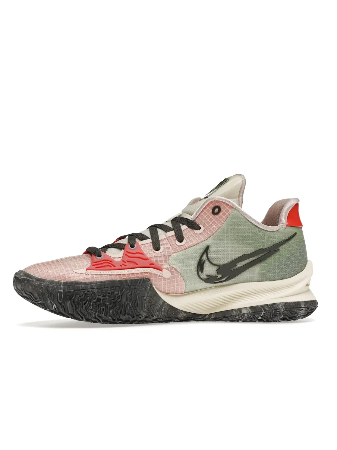 Мужские баскетбольные кроссовки с амортизацией Nike Kyrie 4 Low — изображение 3 из 4, бледный/серый
