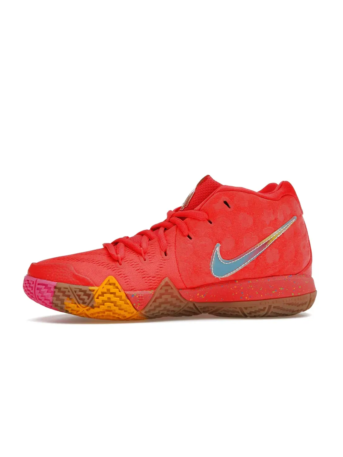 Детские кроссовки для мальчиков и девочек с принтом Nike Kyrie 4 Nike — изображение 3 из 4, яркий/мульти