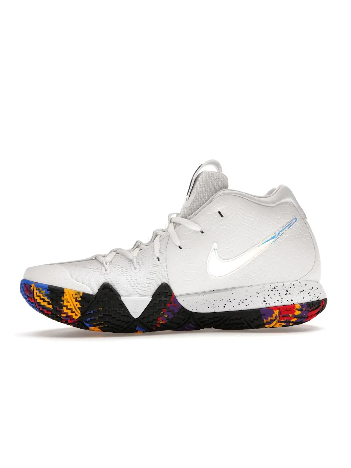 Мужские кроссовки для баскетбола Nike Kyrie 4 — изображение 3 из 4, белый/мульти
