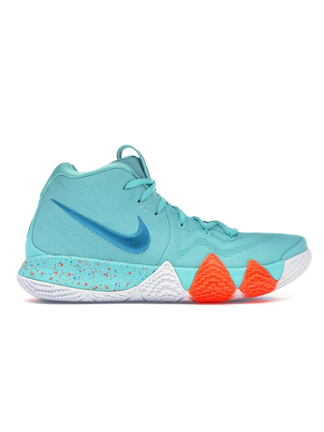 Мужские баскетбольные кроссовки с амортизацией Nike Kyrie 4 — изображение 1 из 4, светлый голубой