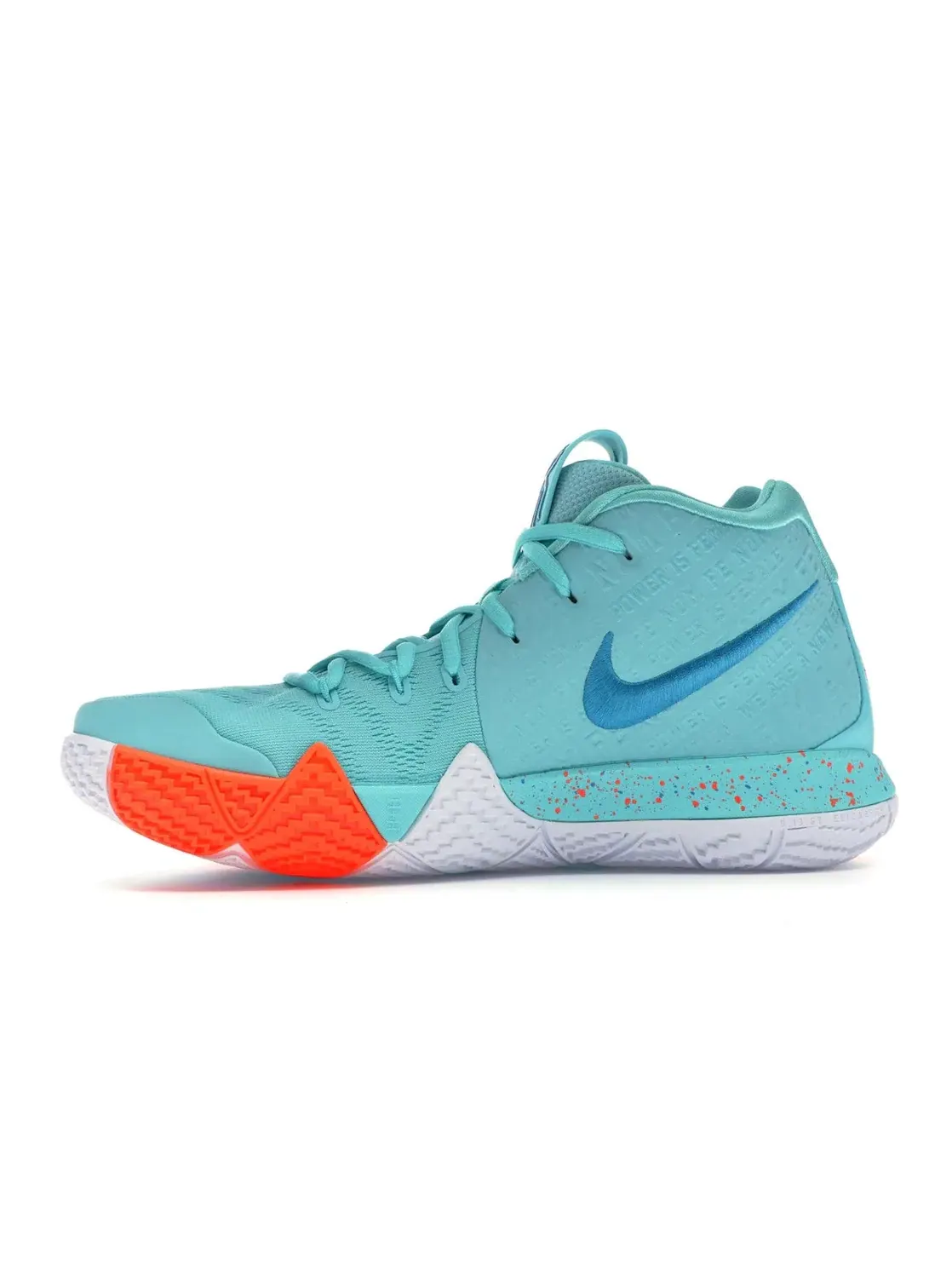 Мужские баскетбольные кроссовки с амортизацией Nike Kyrie 4 — изображение 3 из 4, светлый голубой