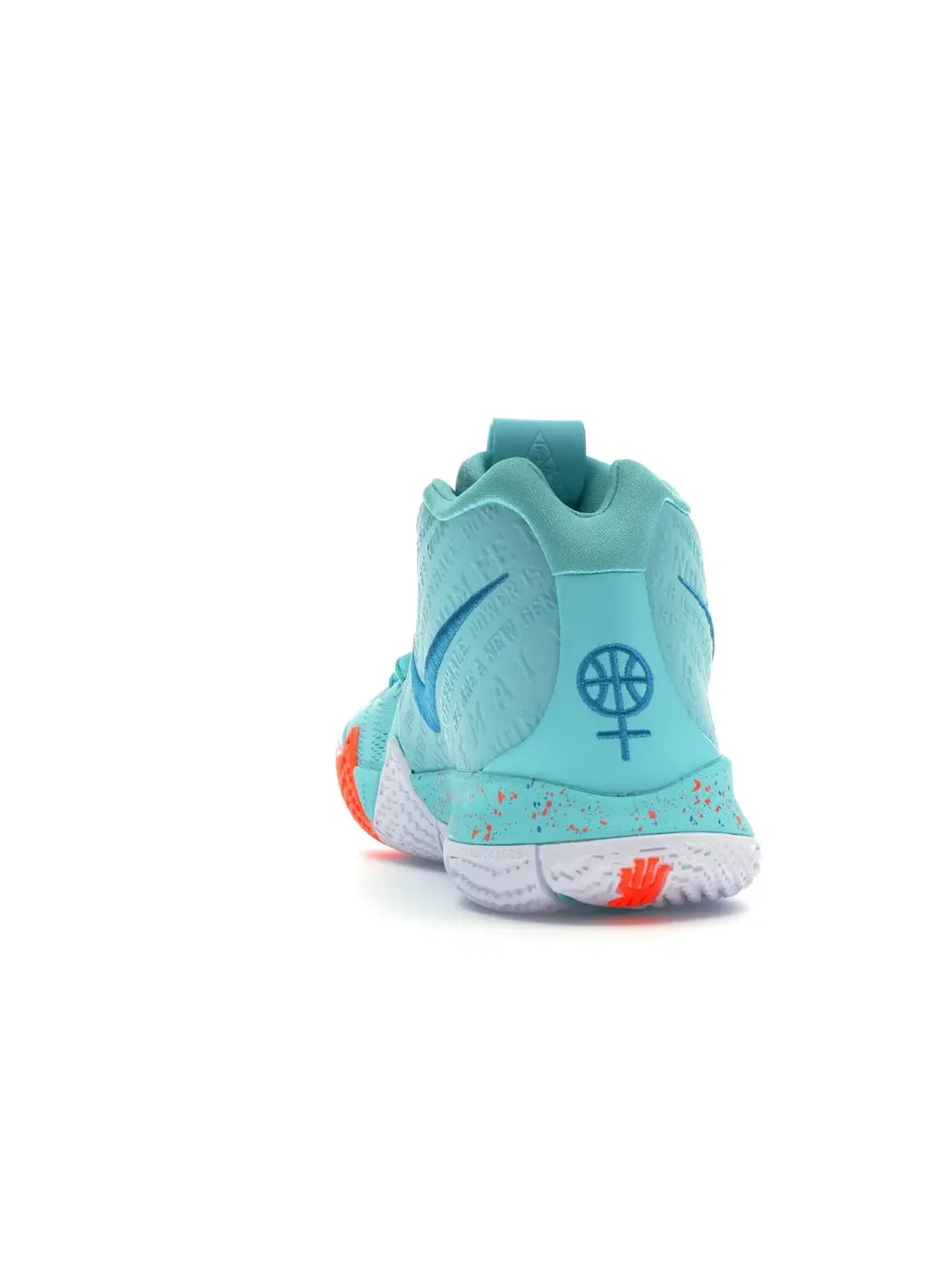 Мужские баскетбольные кроссовки с амортизацией Nike Kyrie 4 — изображение 4 из 4, светлый голубой