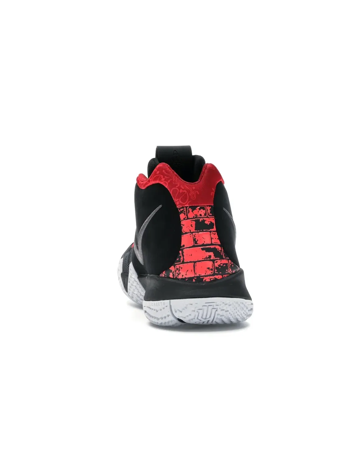 Мужские баскетбольные кроссовки с кросс-ремешком Nike Kyrie 4 — изображение 4 из 4, черный/-красный
