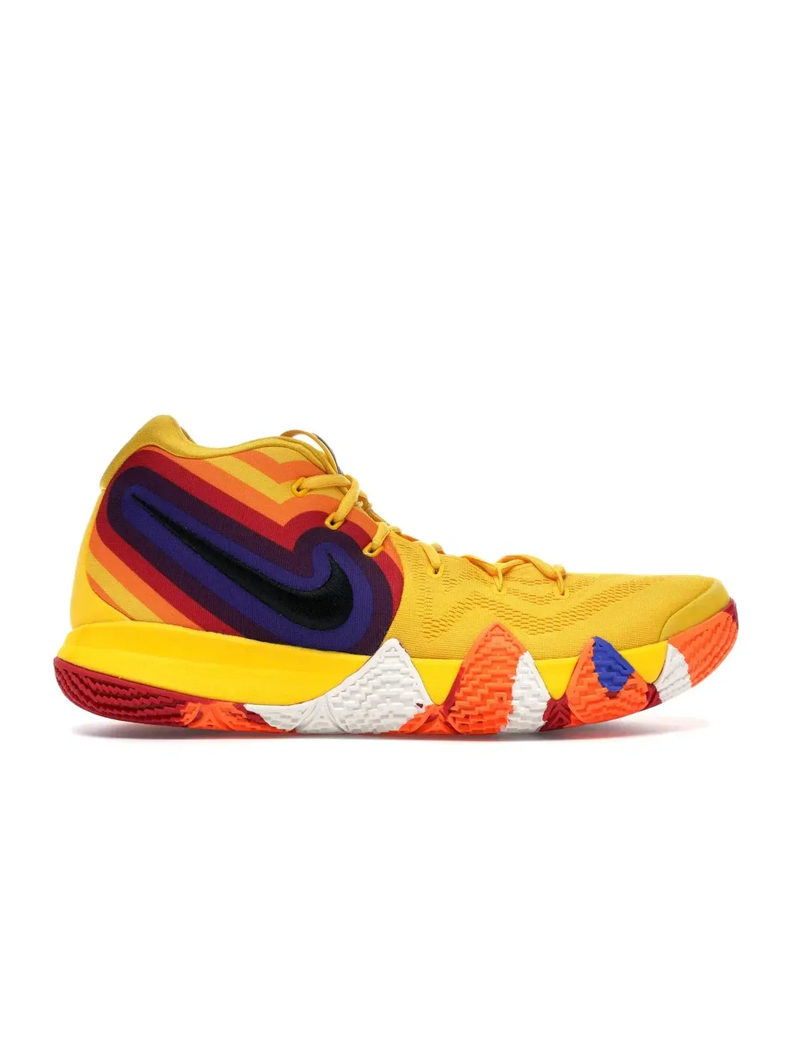 Мужские баскетбольные кроссовки с амортизацией Nike Kyrie 4 — изображение 1 из 4, черный