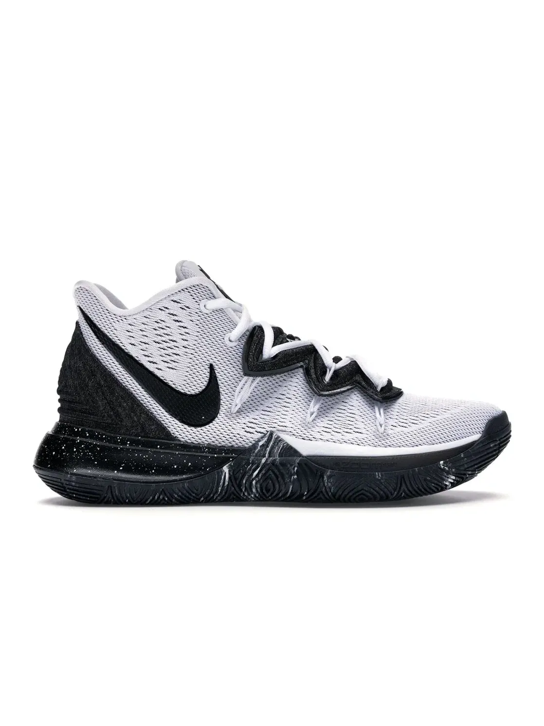 Мужские кроссовки баскетбольные Nike Kyrie 5 — изображение 1 из 4, белый/черный