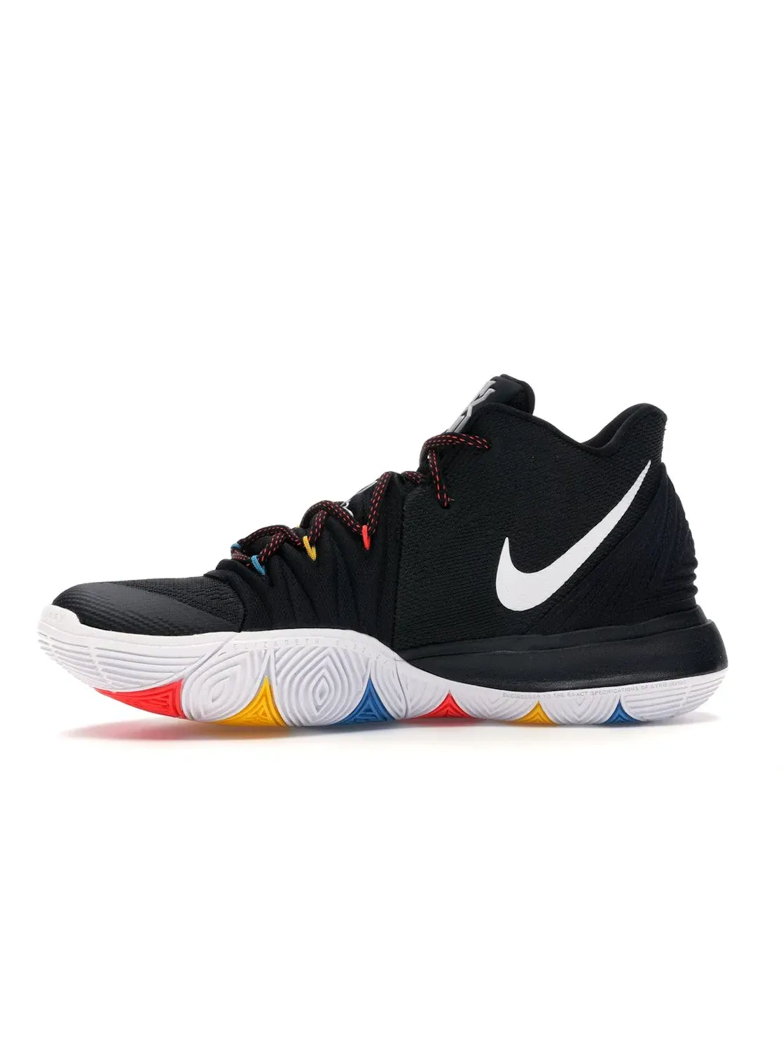 Мужские кроссовки с принтом Nike Kyrie 5 Friends Nike — изображение 3 из 4, черный/белый/мульти