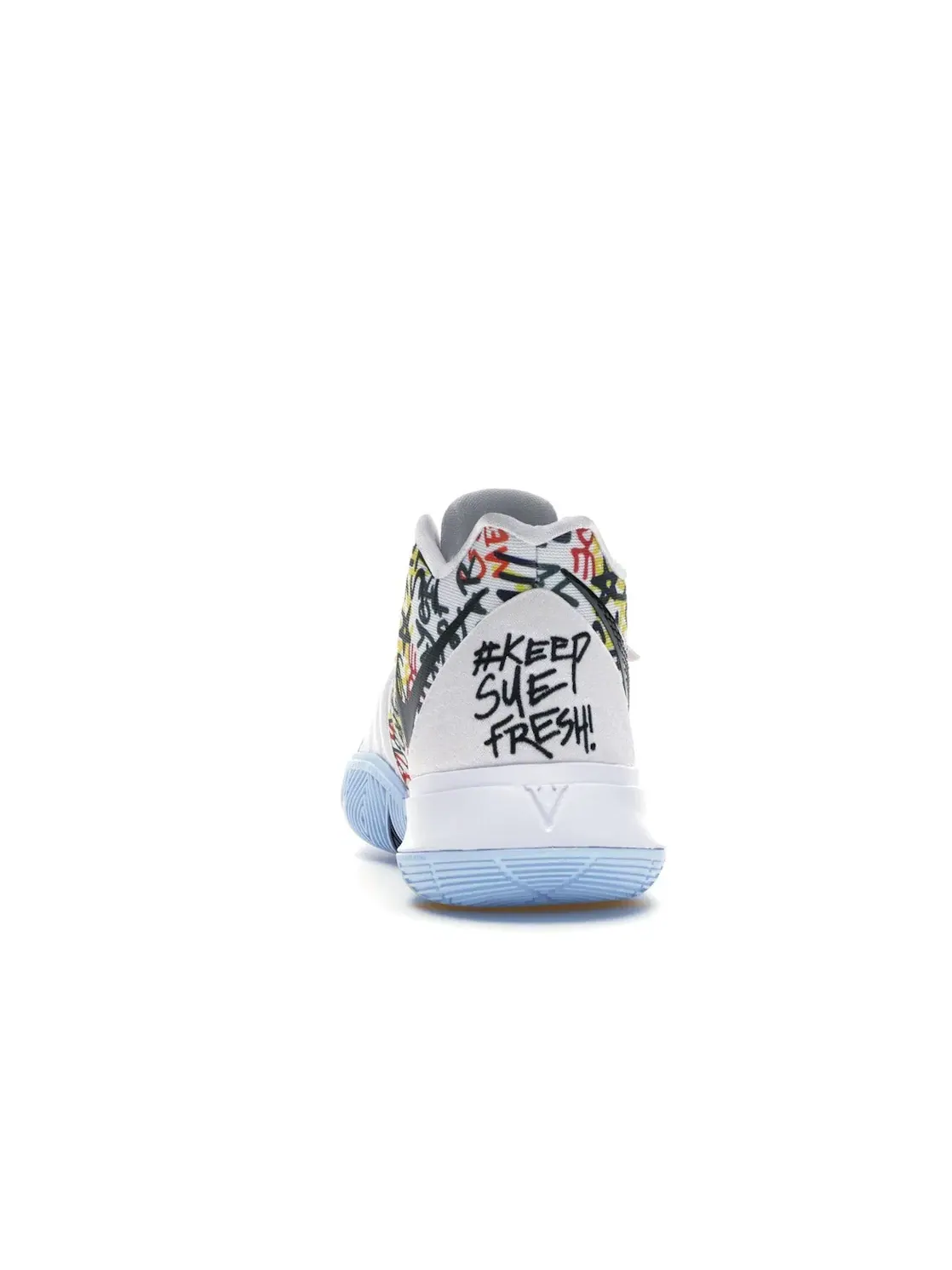 Мужские кроссовки баскетбольные Nike Kyrie 5 Keep Sue Fresh — изображение 4 из 4, белый/мульти