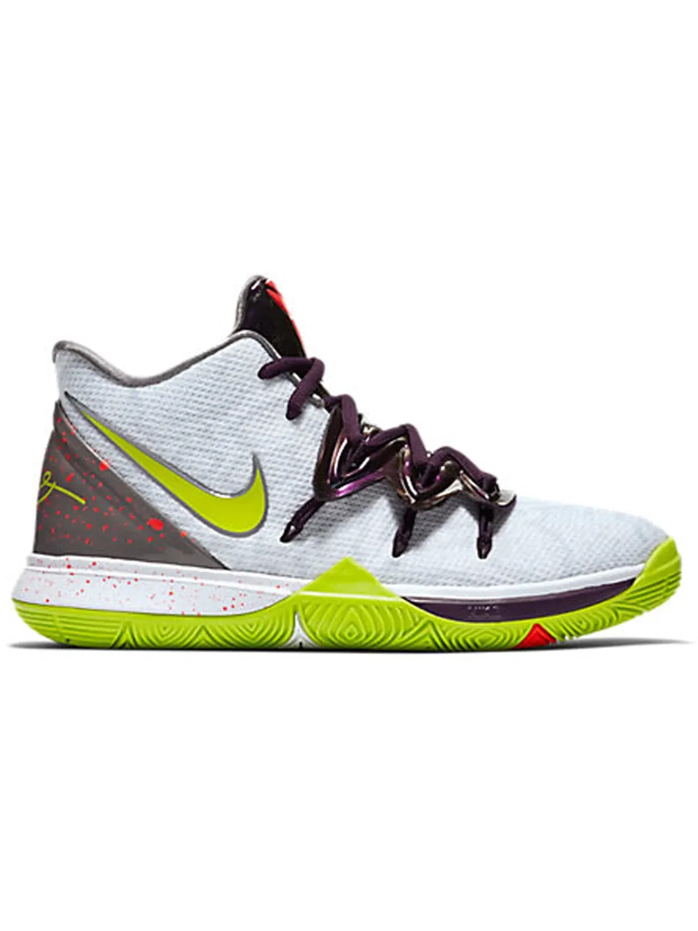 Детские кроссовки для баскетбола Nike Kyrie 5 — изображение 1 из 1, белый