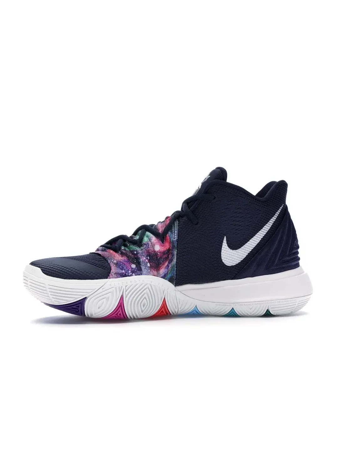 Мужские кроссовки для баскетбола с разноцветными акцентами Nike Kyrie 5 — изображение 3 из 4, мульти