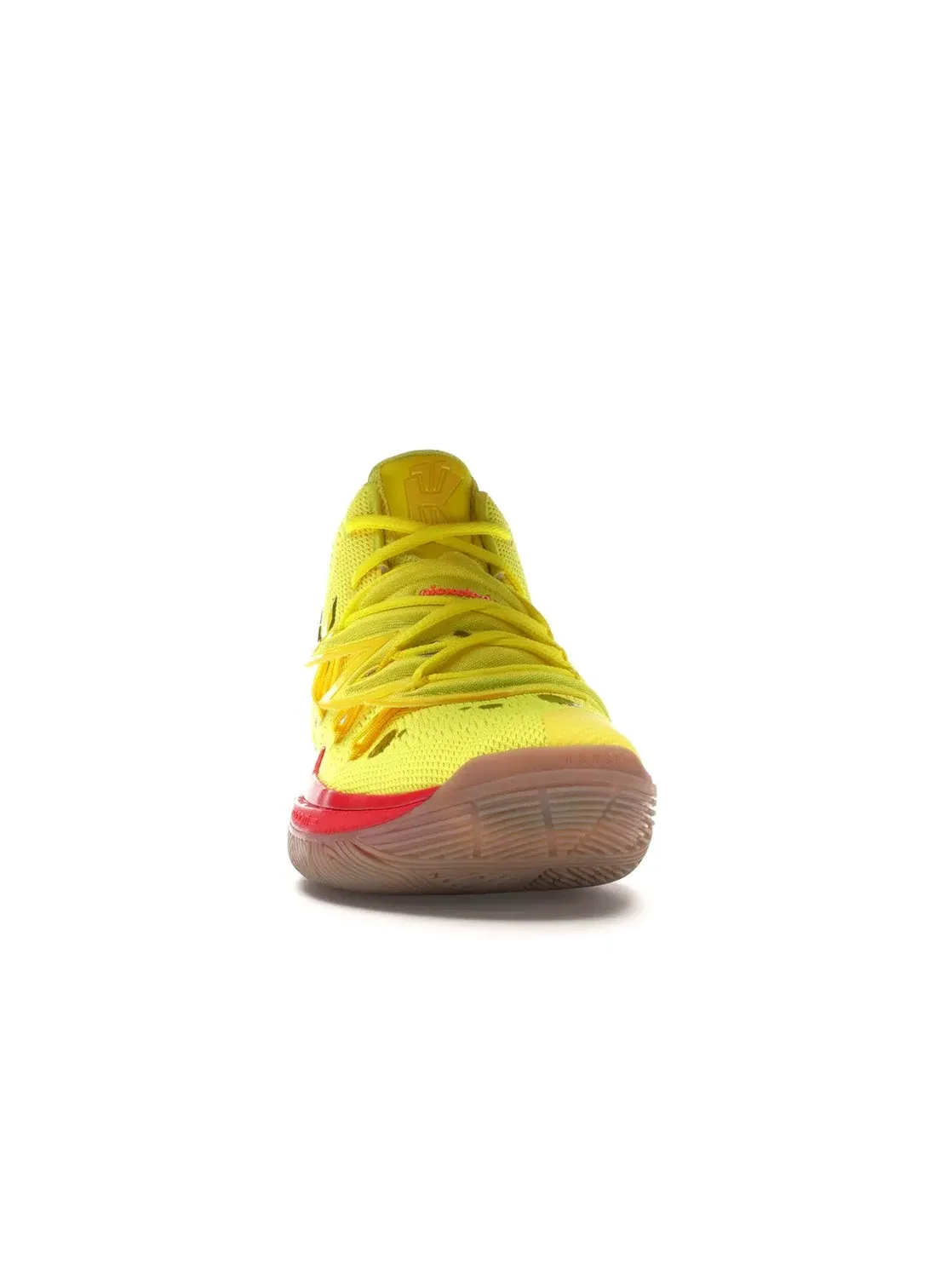 Мужские кроссовки с принтом SpongeBob SquarePants Nike Kyrie 5 — изображение 2 из 4, желтый