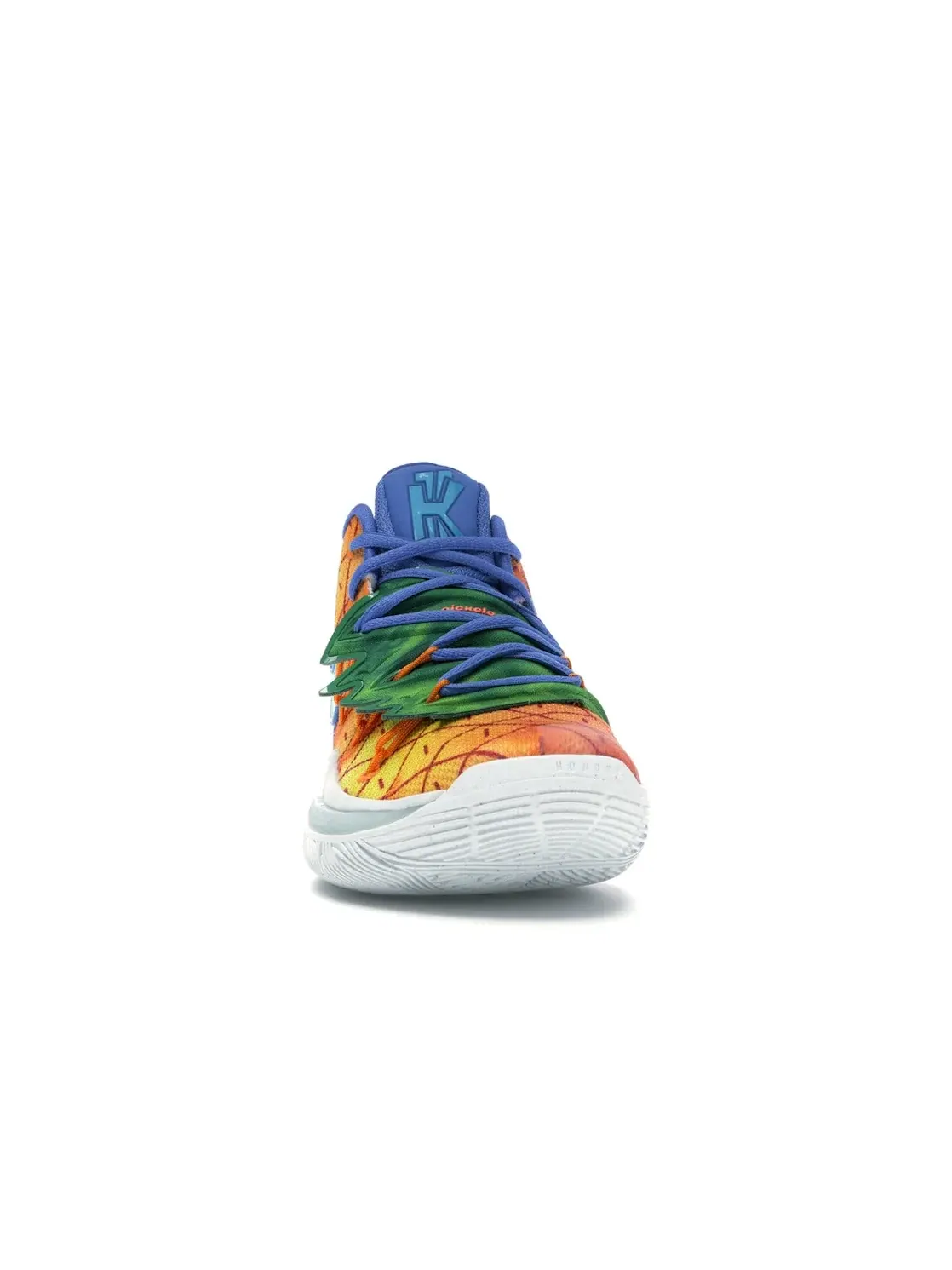 Мужские кроссовки с принтом Nike Kyrie 5 — изображение 2 из 4, оранжевый/зеленый-синий