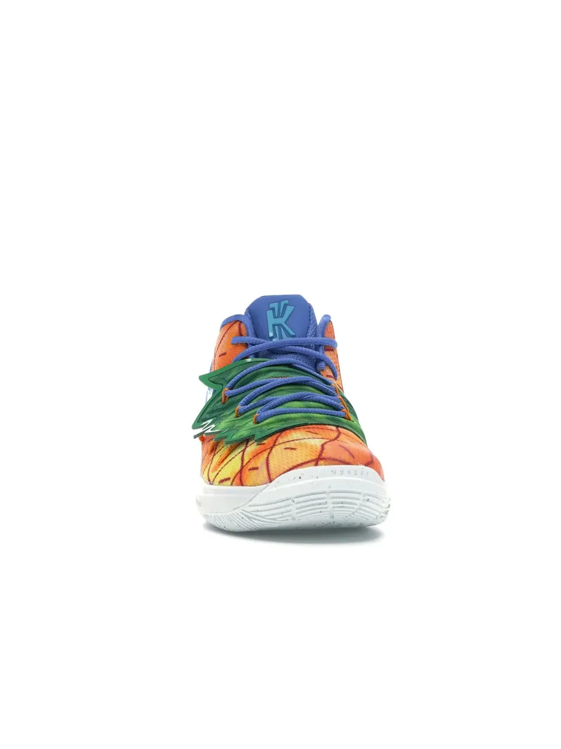 Детские кроссовки с принтом Nike Kyrie 5 SpongeBob Pineapple House Nike — изображение 2 из 4, оранжевый