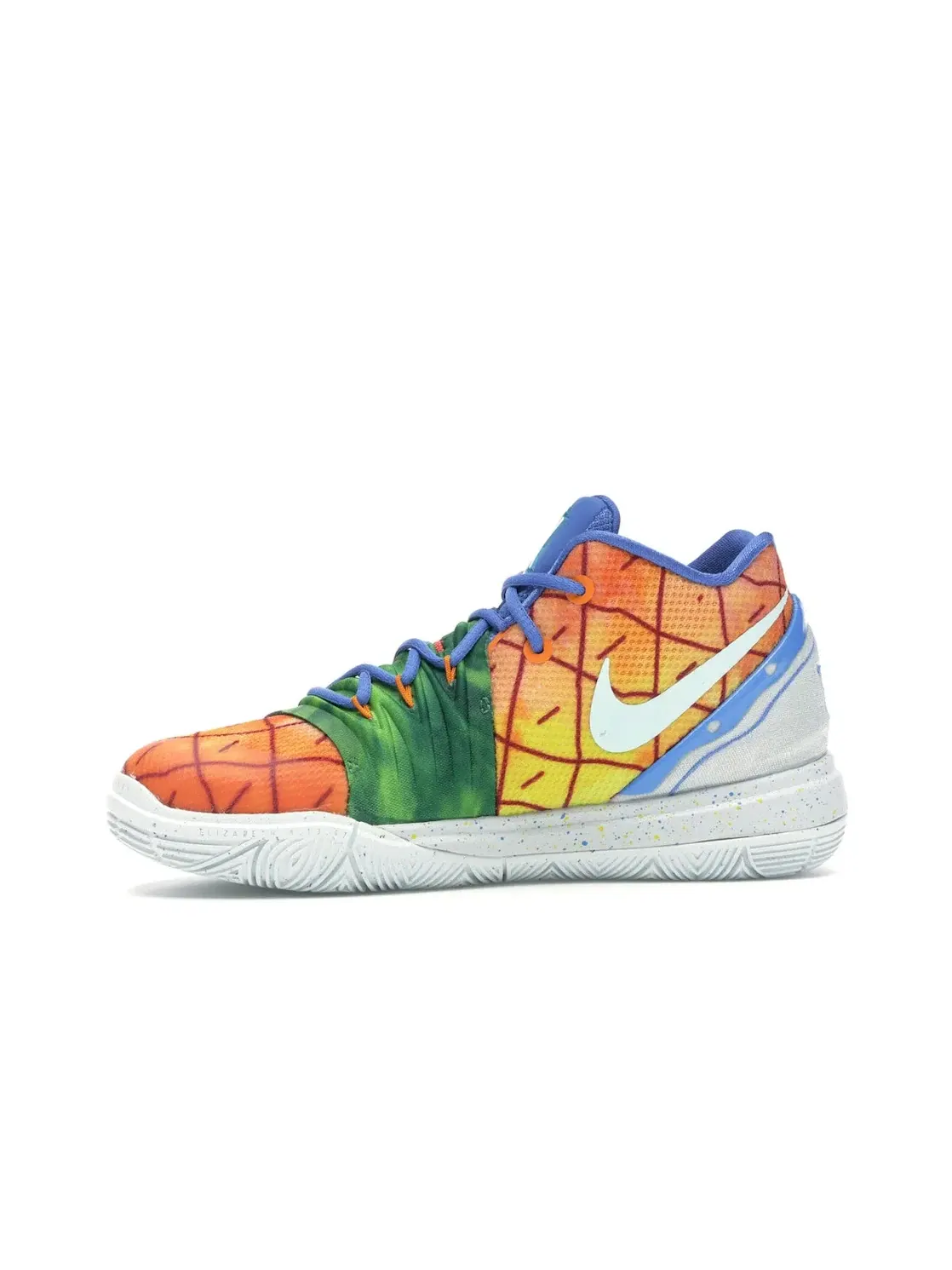 Детские кроссовки с принтом Nike Kyrie 5 SpongeBob Pineapple House Nike — изображение 3 из 4, оранжевый