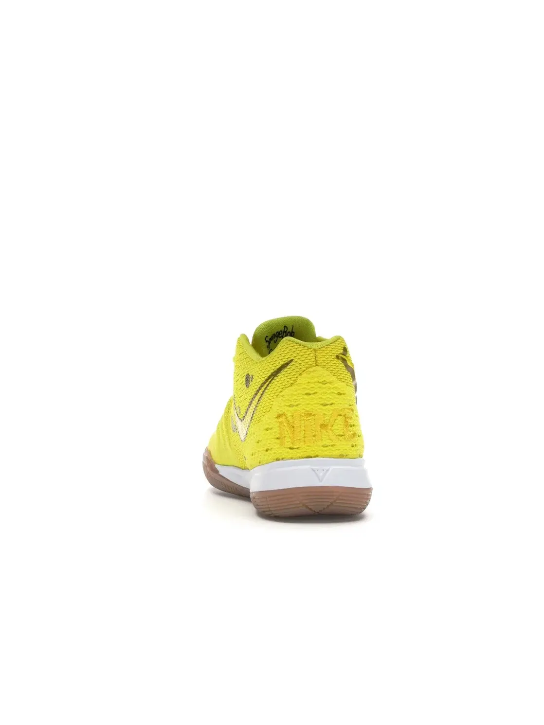 Детские баскетбольные кроссовки с принтом Nike Kyrie 5 Spongebob PS Nike — изображение 4 из 4, желтый/желтый