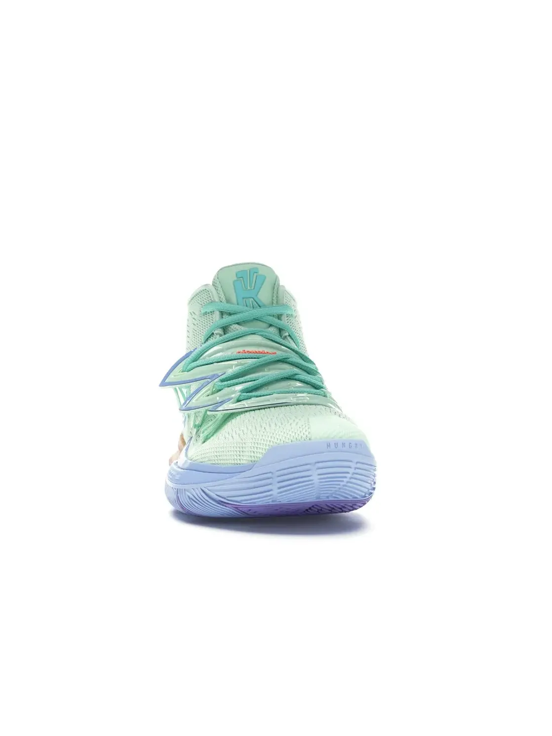 Мужские кроссовки с принтом Squidward Nike Kyrie 5, Frosted Spruce/Aluminum — изображение 2 из 4