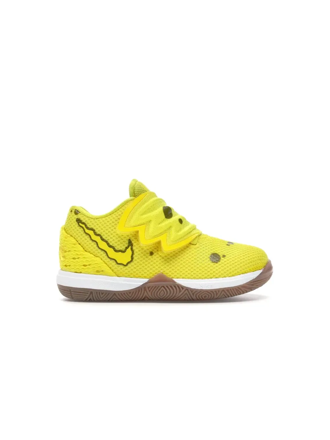 Детские кроссовки с принтом Nike Kyrie 5 Nike — изображение 1 из 4, желтый/желтый