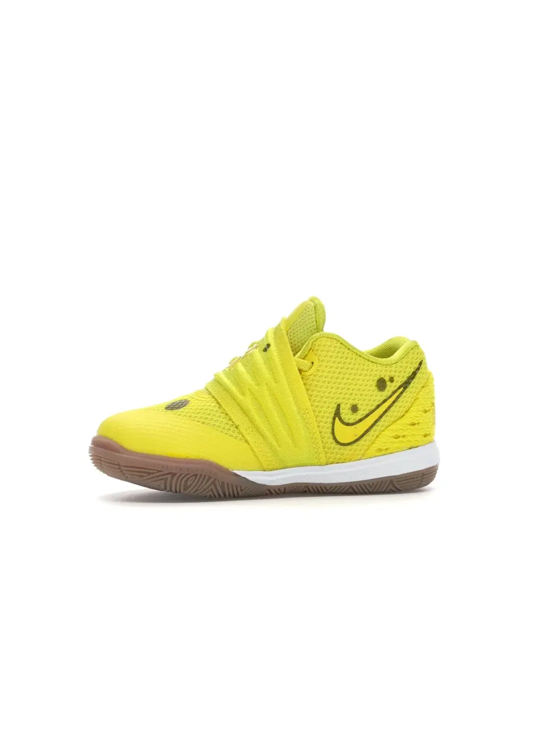 Детские кроссовки с принтом Nike Kyrie 5 Nike — изображение 3 из 4, желтый/желтый