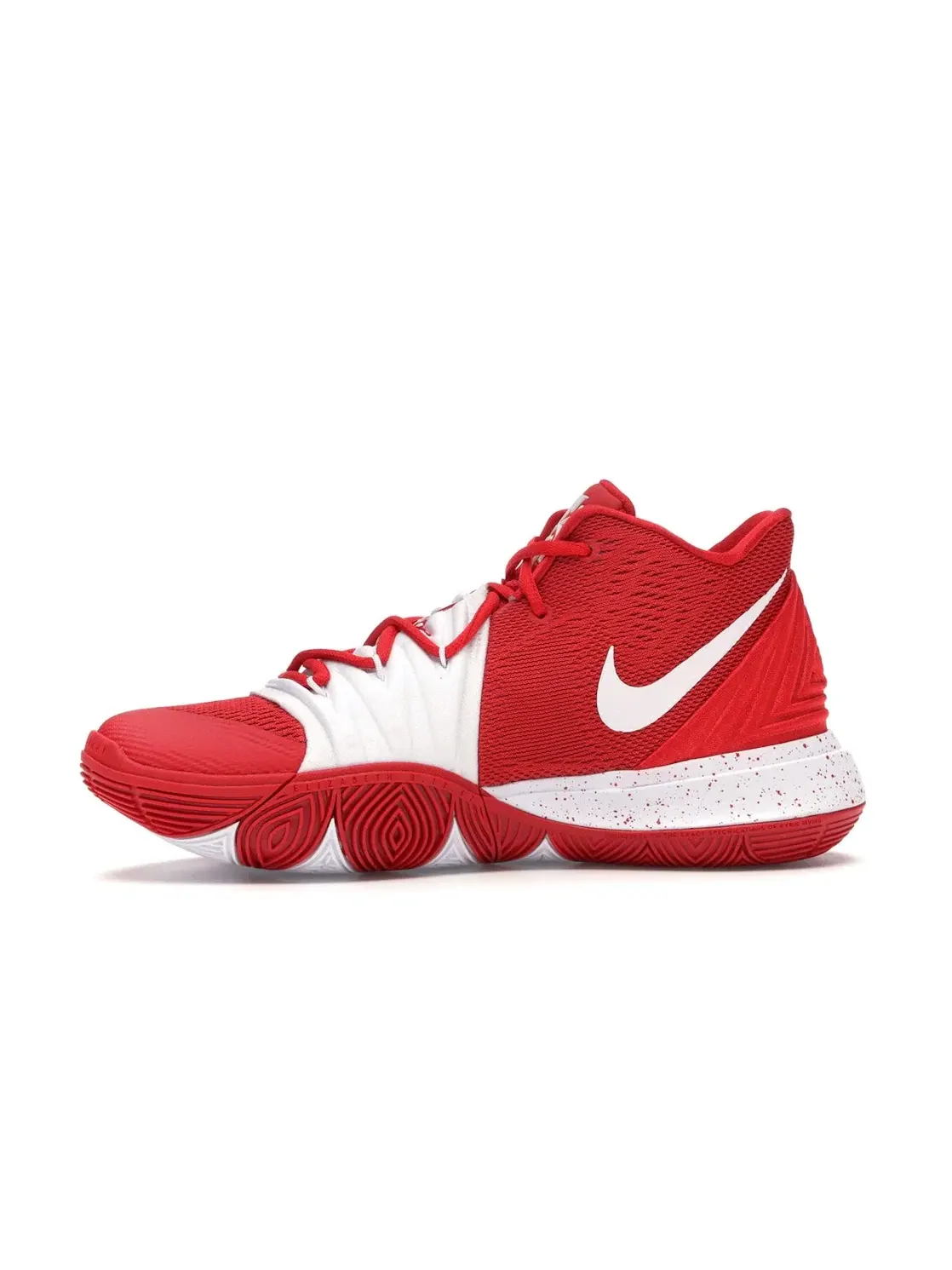 Мужские кроссовки для баскетбола Nike Kyrie 5 — изображение 3 из 4, красный/белый