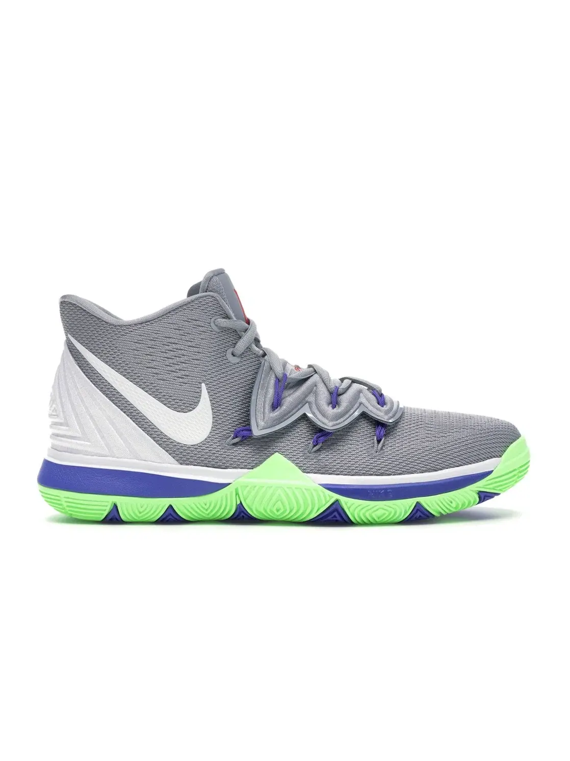 Детские кроссовки для баскетбола Nike Kyrie 5 — изображение 1 из 4, серый/белый