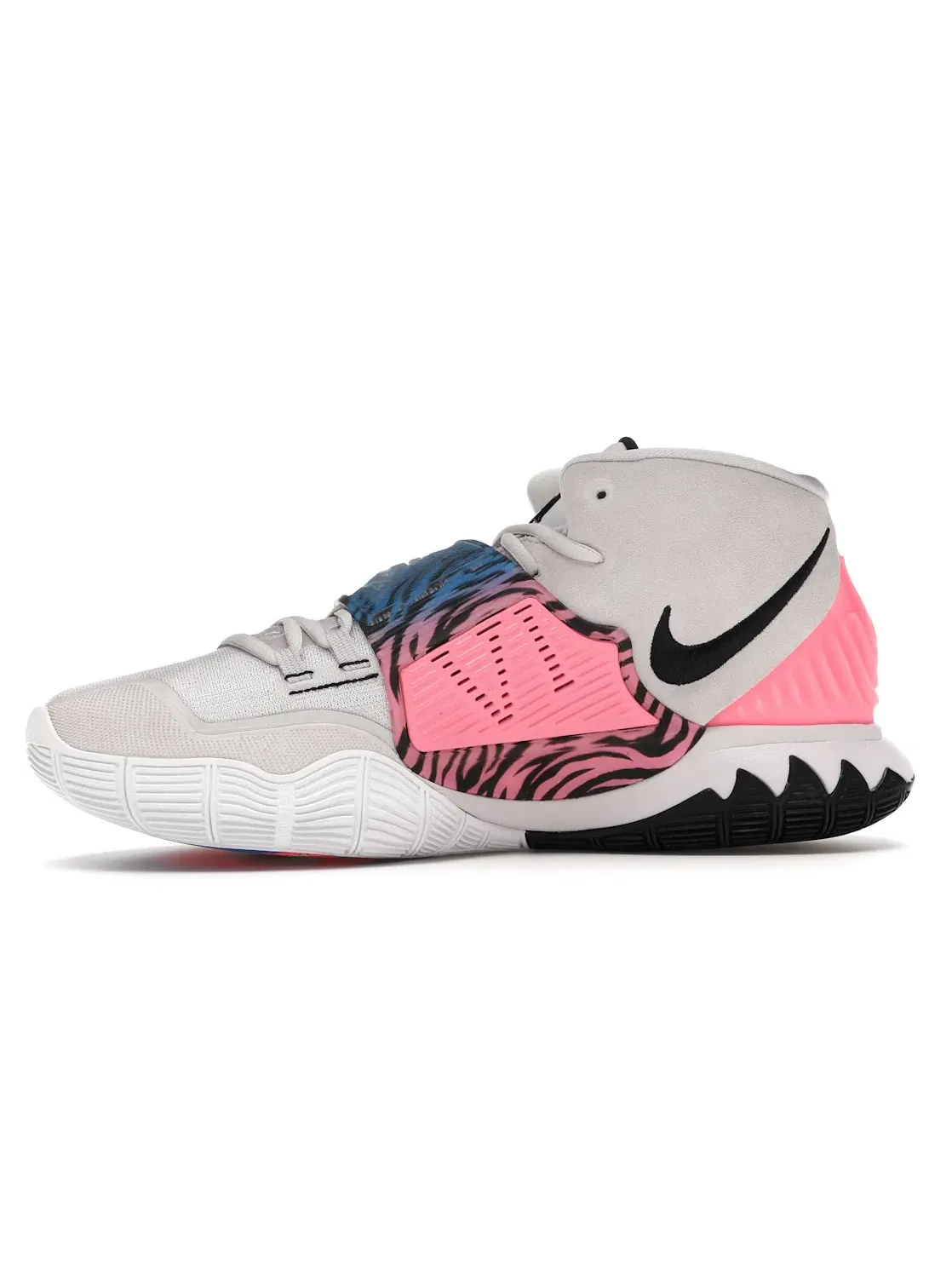 Мужские кроссовки для баскетбола с ремешком Nike Kyrie 6 — изображение 3 из 4, серый/черный