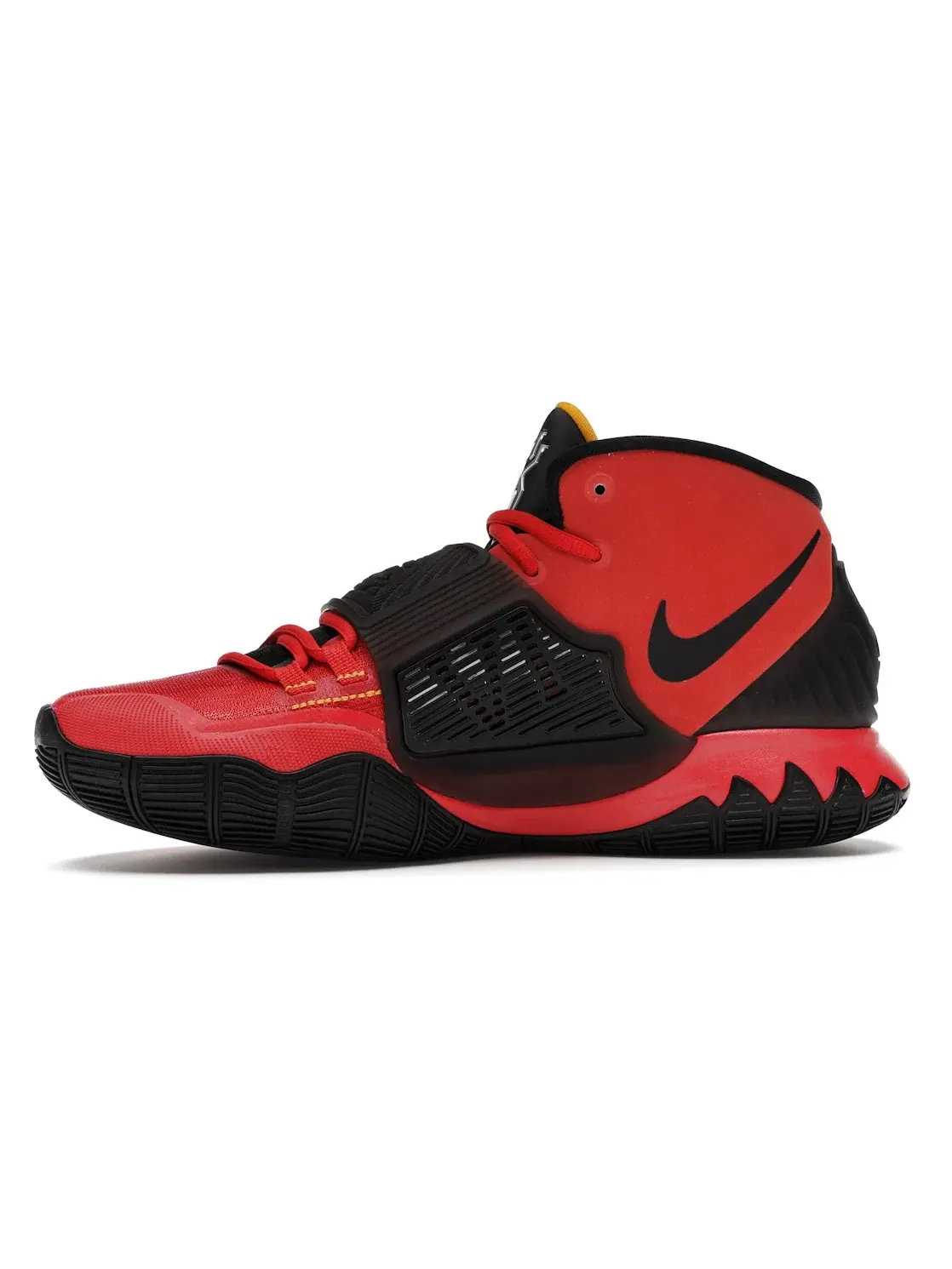Мужские кроссовки для баскетбола Nike Kyrie 6 — изображение 3 из 4, красный/желтый-черный