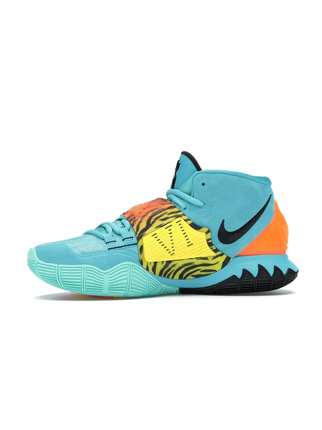 Мужские кроссовки с фиксацией на подъеме Nike Kyrie 6 — изображение 3 из 4, голубой