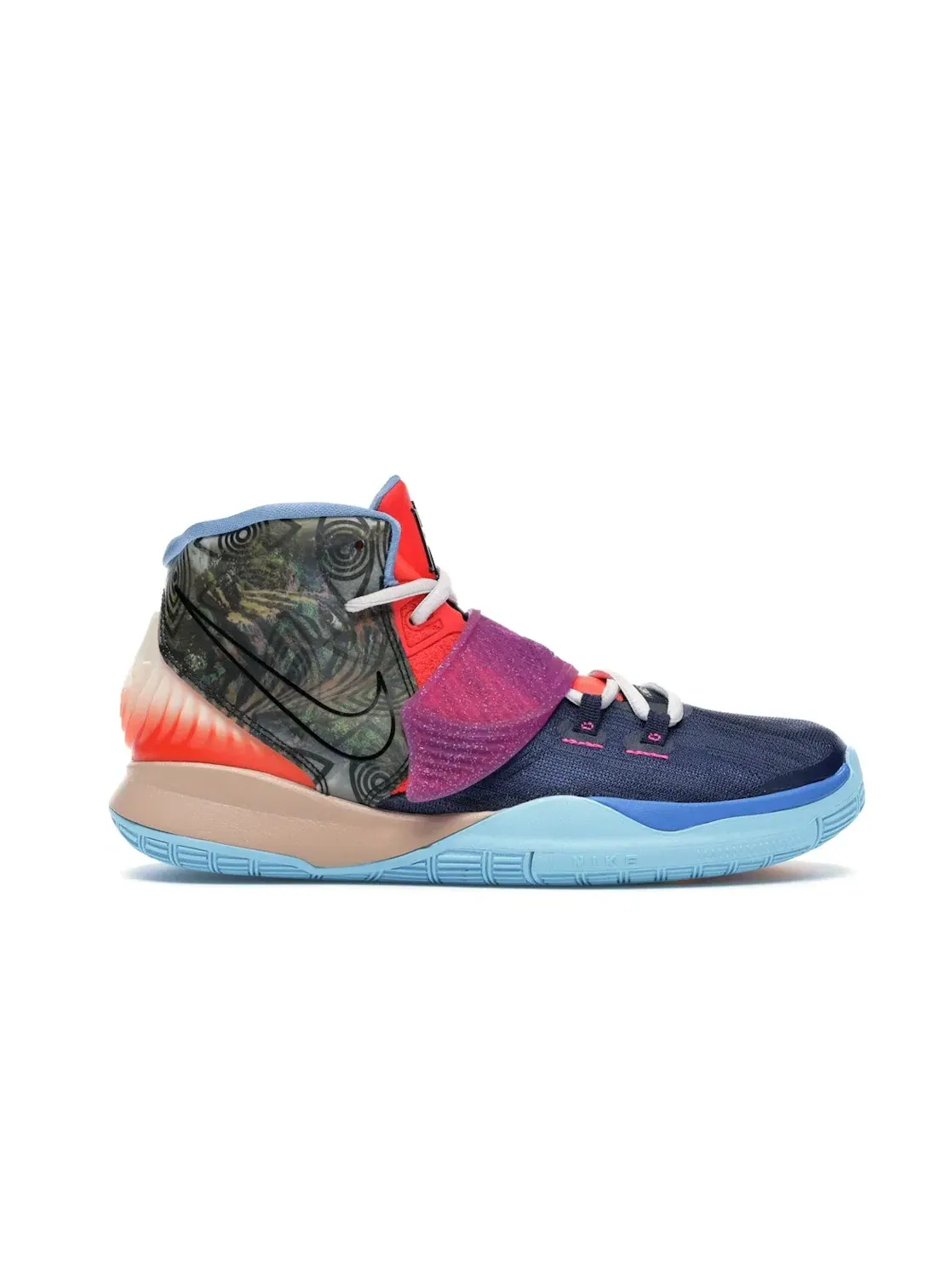 Детские кроссовки для активного спорта Nike Kyrie 6 Preheat Collection Heal the World Nike — изображение 1 из 4