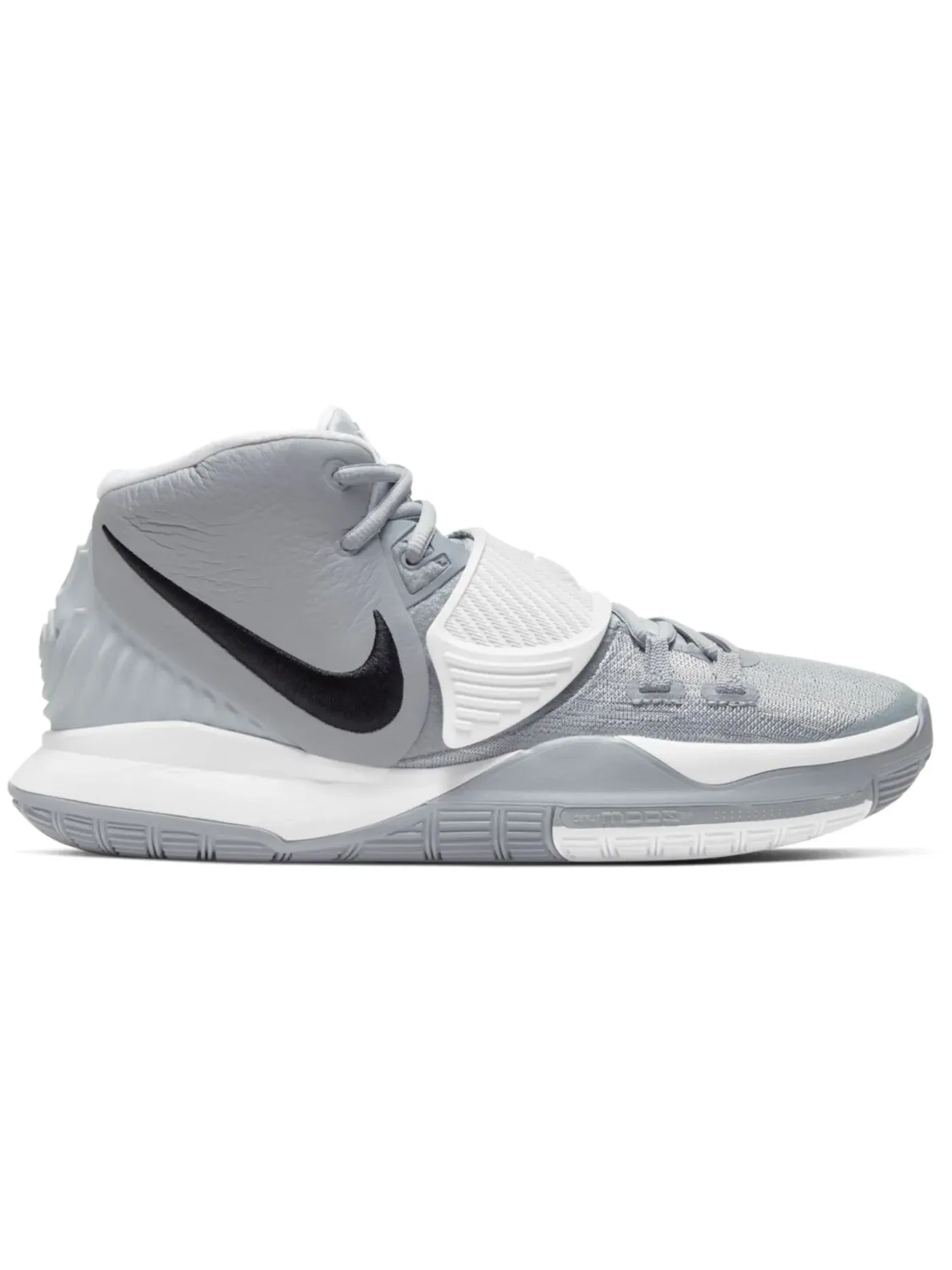 Мужские кроссовки для баскетбола Nike Kyrie 6 — изображение 1 из 1, серый/белый/черный