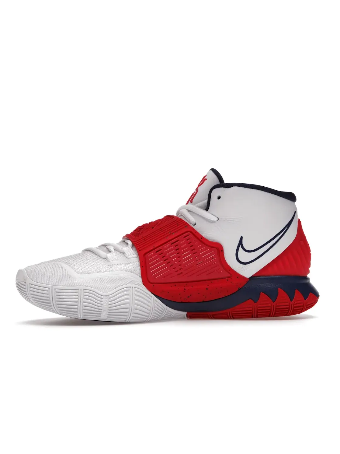 Мужские кроссовки для баскетбола Nike Kyrie 6 — изображение 3 из 4, белый/белый