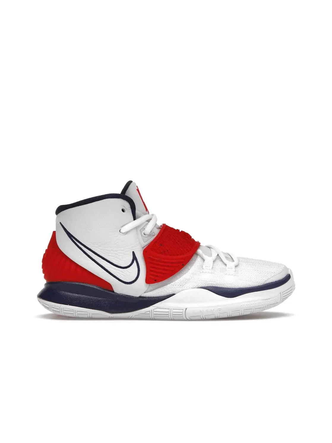 Детские кроссовки для баскетбола Nike Kyrie 6 — изображение 1 из 4, белый/белый