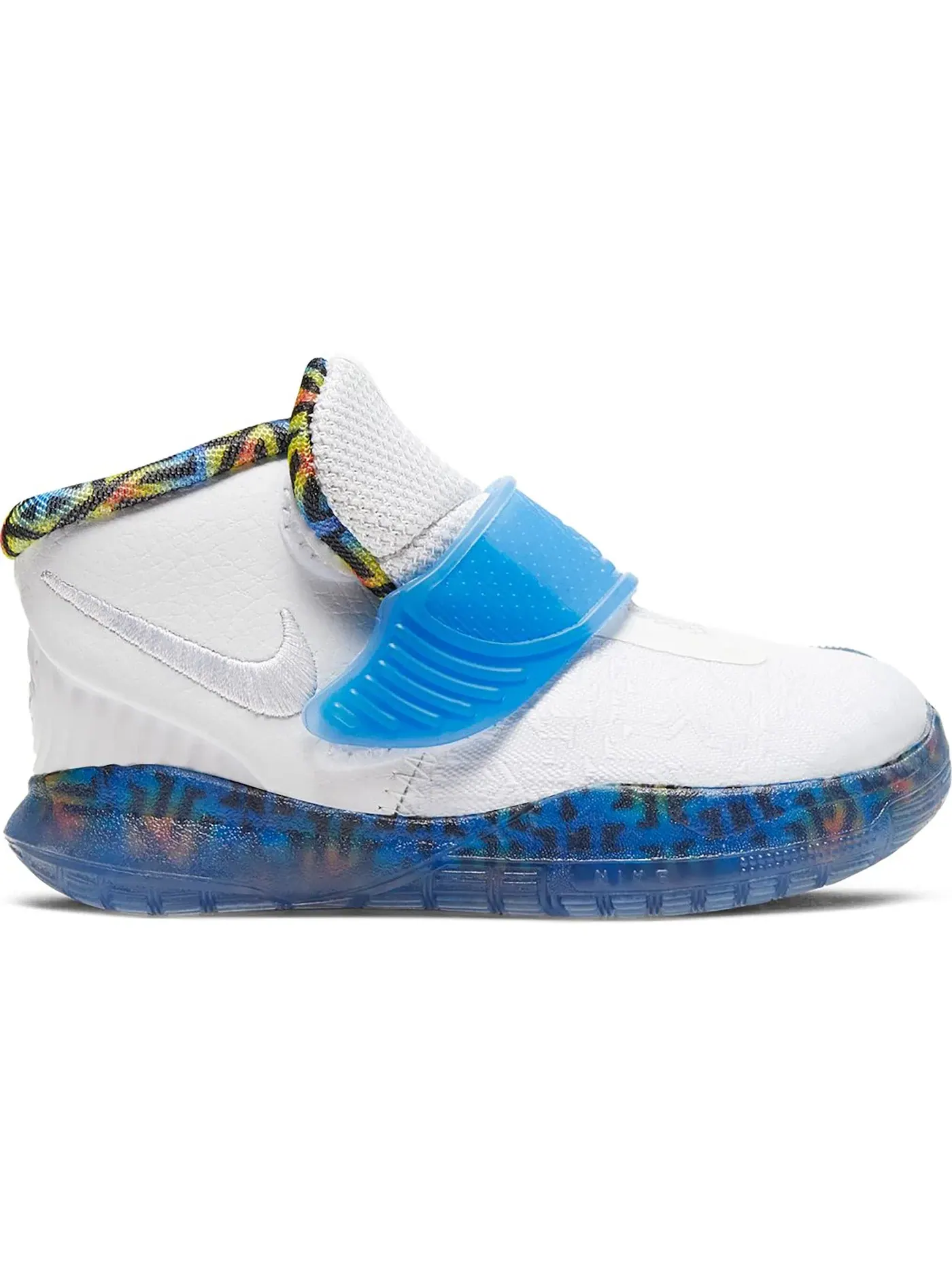 Детские кроссовки с высокой посадкой Nike Kyrie 6 Nike — изображение 1 из 1, белый/белый