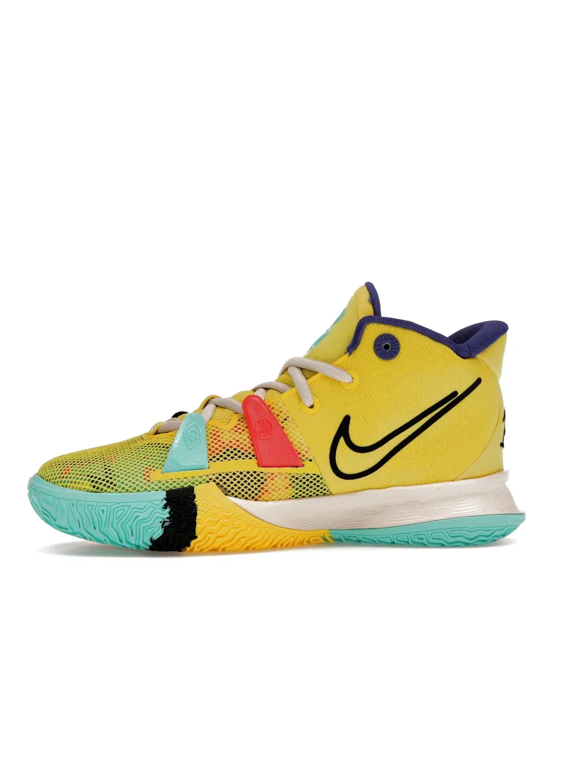 Детские кроссовки для баскетбола с принтом Nike Kyrie 7 — изображение 3 из 4