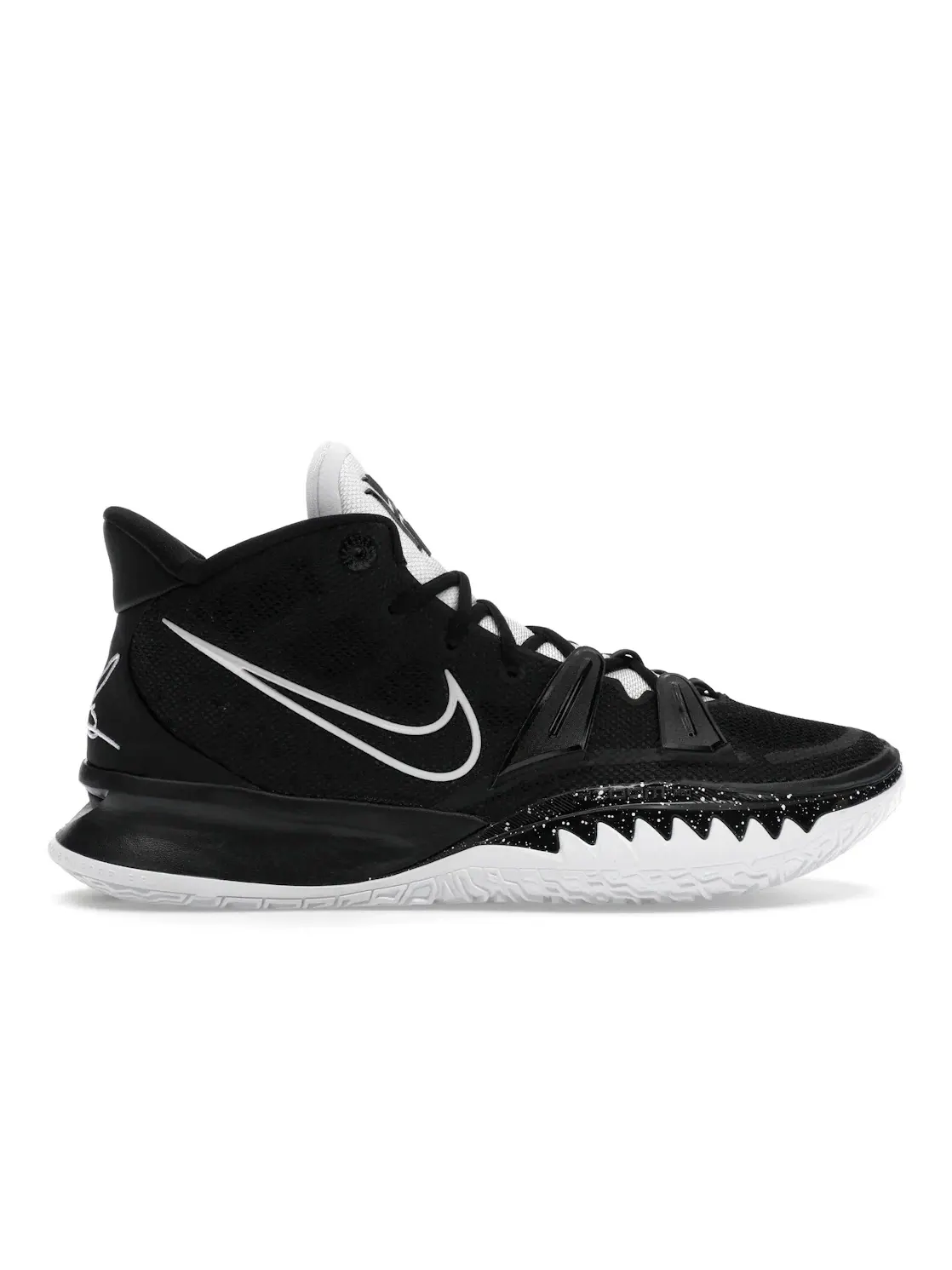 Мужские баскетбольные кроссовки с длинным шнурованием Nike Kyrie 7 TB — изображение 1 из 4, черный/черный/белый