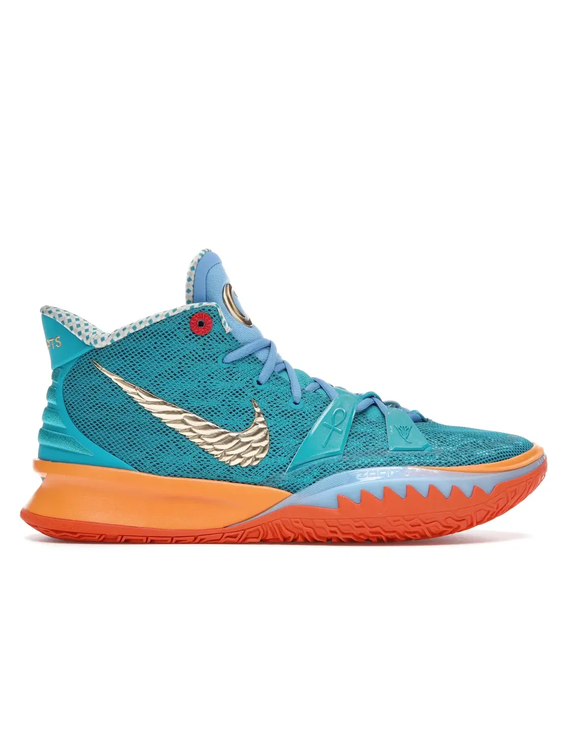 Мужские кроссовки с принтом Nike Kyrie 7 Concepts Horus Nike — изображение 1 из 4, оранжевый