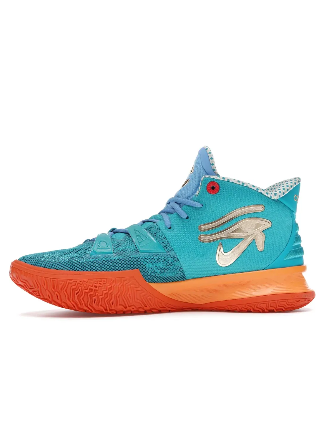Мужские кроссовки с принтом Nike Kyrie 7 Concepts Horus Nike — изображение 3 из 4, оранжевый