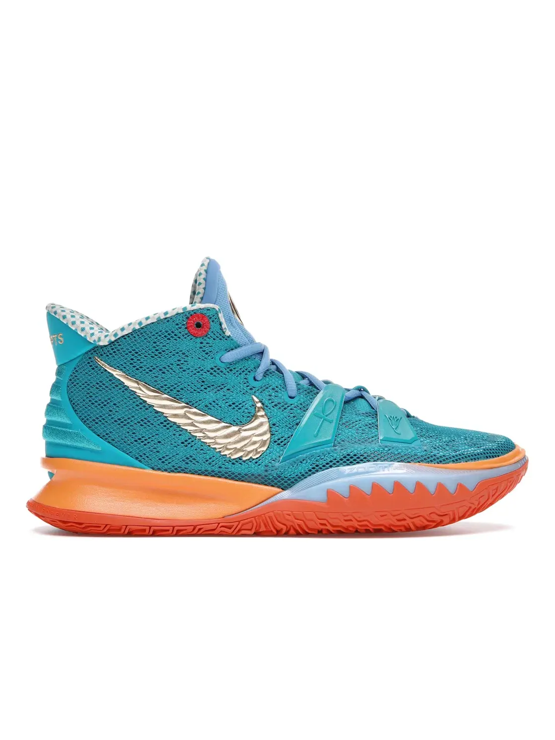 Мужские кроссовки с высоким верхом Nike Kyrie 7 Concepts Horus — изображение 1 из 4, оранжевый