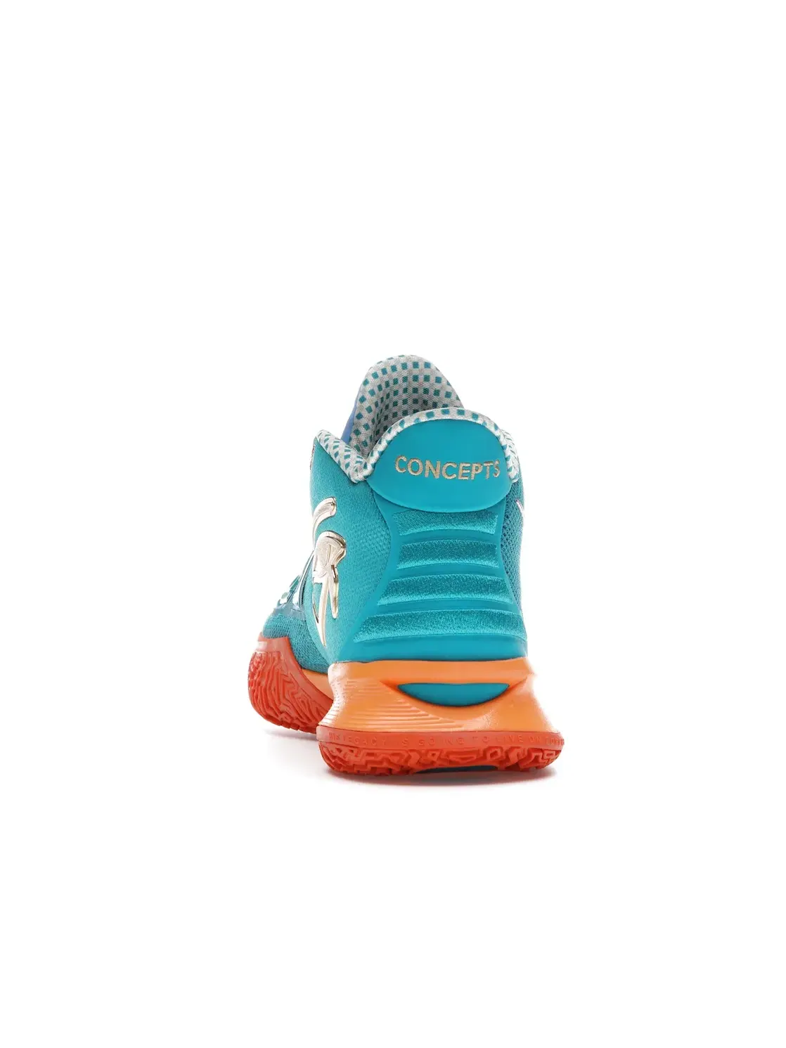 Мужские кроссовки с высоким верхом Nike Kyrie 7 Concepts Horus — изображение 4 из 4, оранжевый