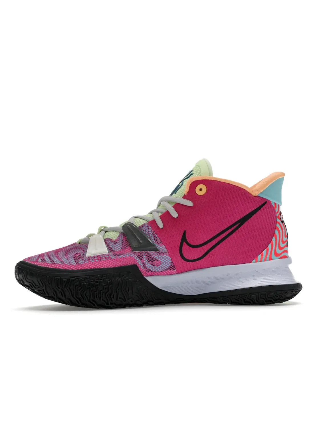 Мужские кроссовки для баскетбола с системой шнуровки Nike Kyrie 7 Nike — изображение 3 из 4, черный--мульти