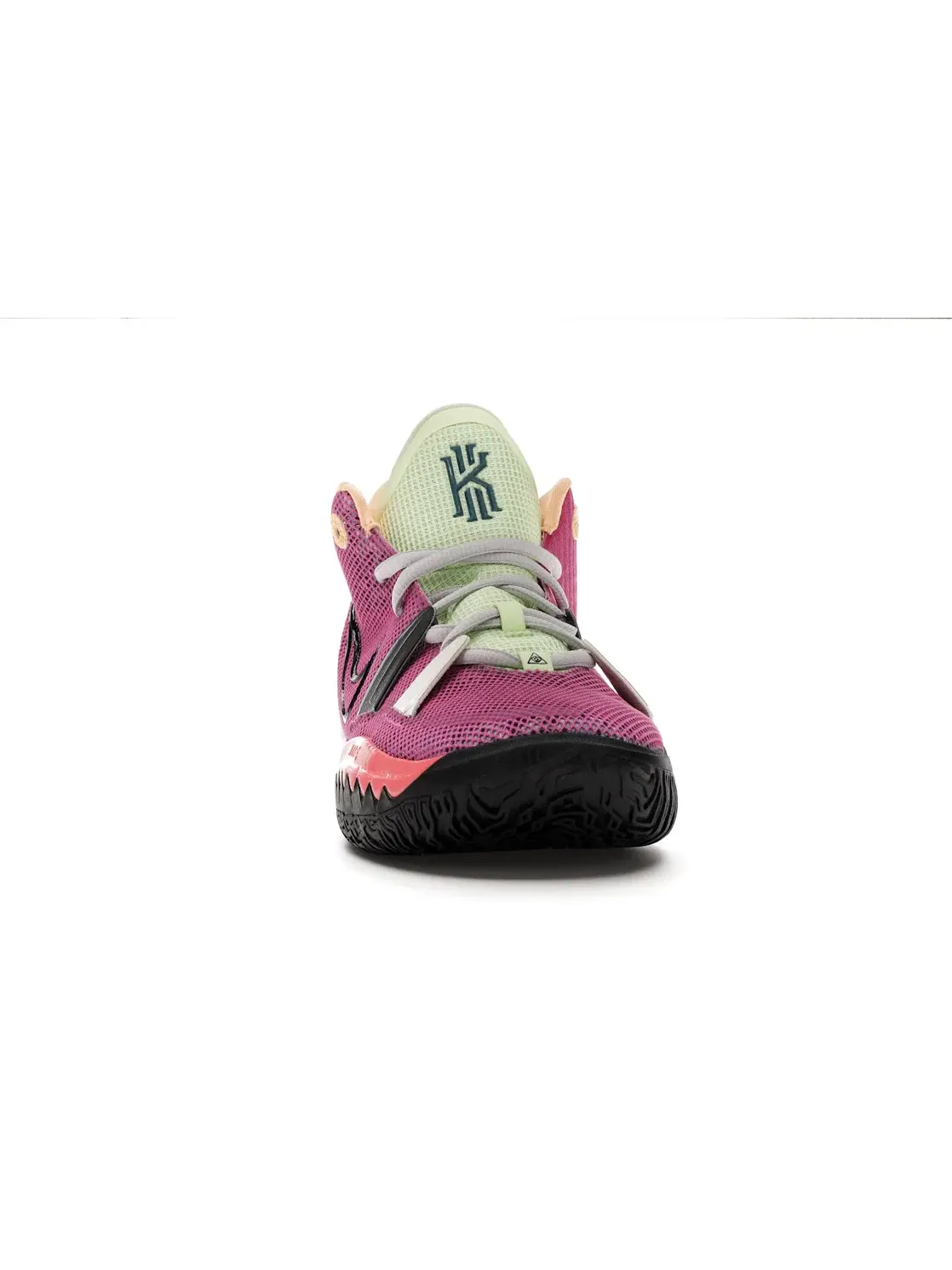 Детские кроссовки для баскетбола с принтом Nike Kyrie 7 Creator Nike — изображение 2 из 4, черный--мульти