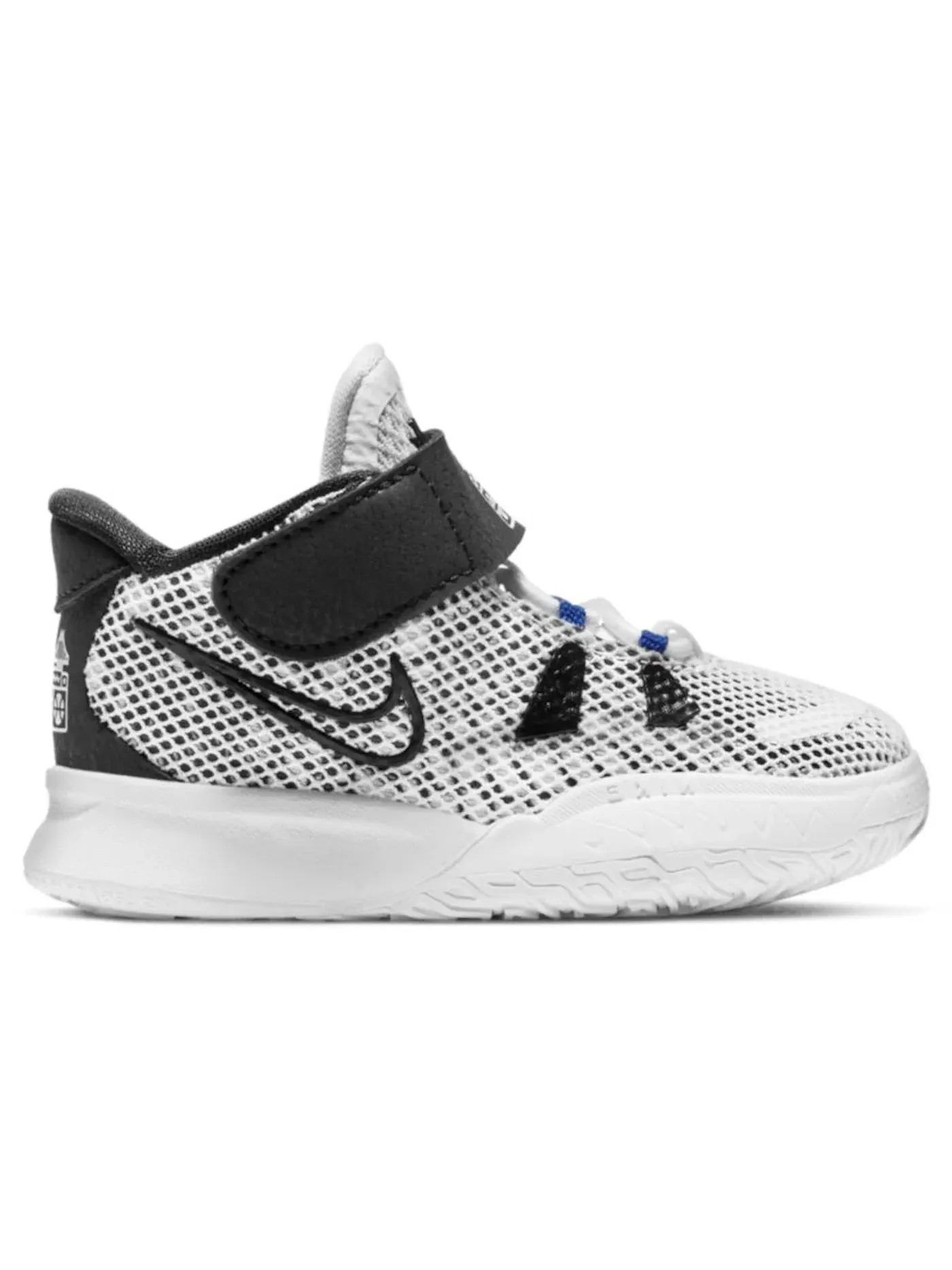 Детские кроссовки для баскетбола с дизайном Hip-Hop Nike Kyrie 7 Nike — изображение 1 из 1, белый/черный
