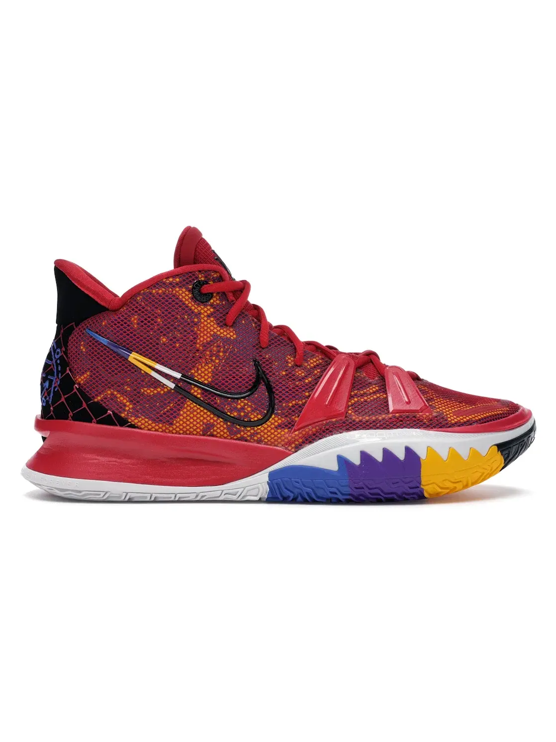 Мужские кроссовки баскетбольные Nike Kyrie 7 — изображение 1 из 4, красный/черный