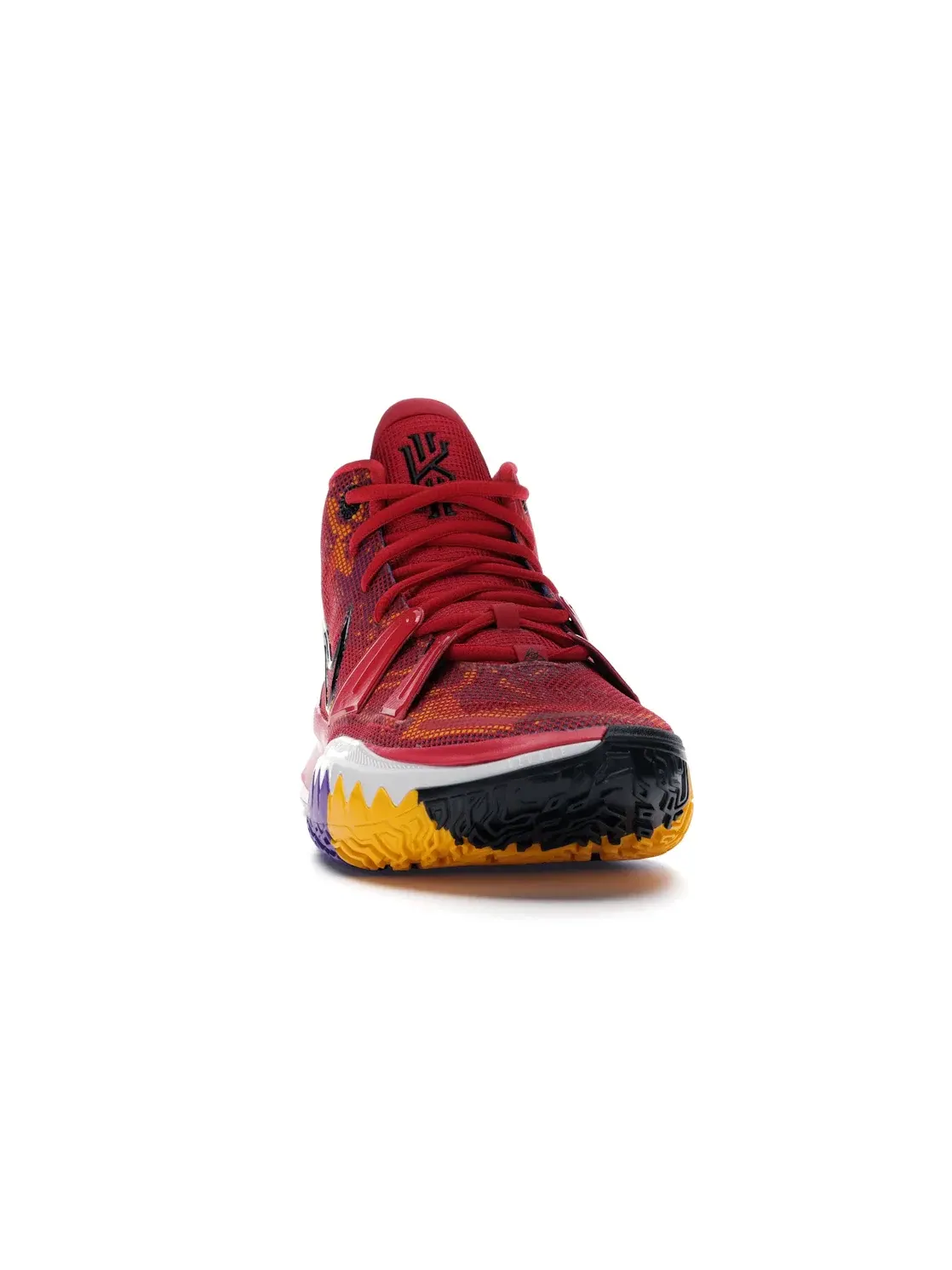Мужские кроссовки баскетбольные Nike Kyrie 7 — изображение 2 из 4, красный/черный
