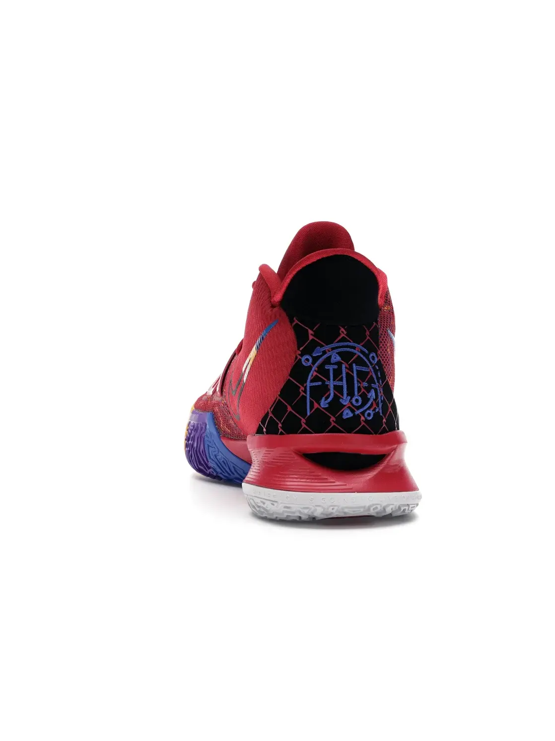 Мужские кроссовки баскетбольные Nike Kyrie 7 — изображение 4 из 4, красный/черный