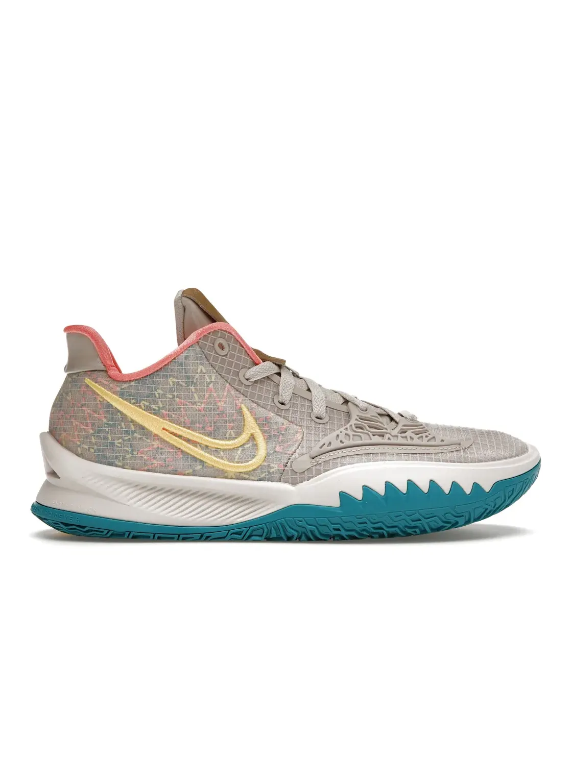 Мужские баскетбольные кроссовки с поддержкой Nike Kyrie 4 N7 Nike — изображение 1 из 4, натуральный/желтый