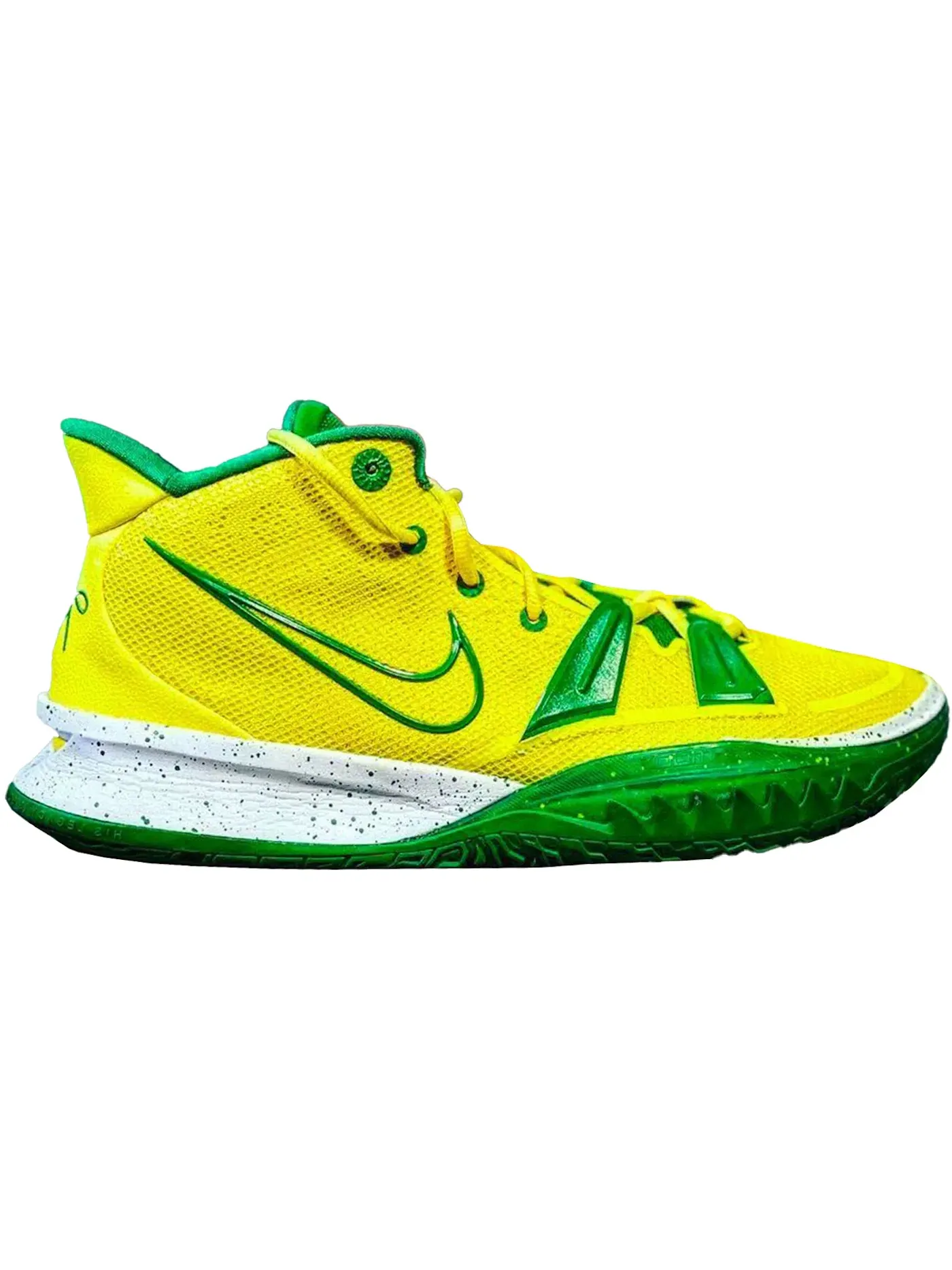 Мужские кроссовки для баскетбола Nike Kyrie 7 — изображение 1 из 1, желтый/зеленый