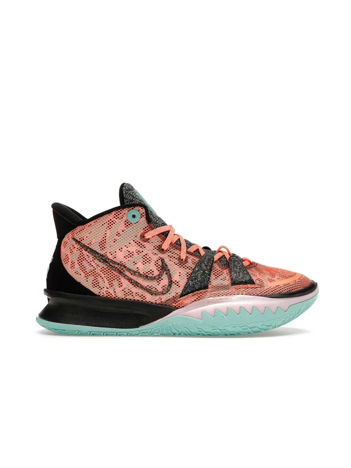 Мужские кроссовки с принтом Nike Kyrie 7 Play for the Future Nike — изображение 1 из 4, оранжевый//черный